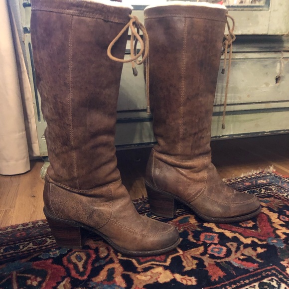Frye Shoes - Frye shearling boots